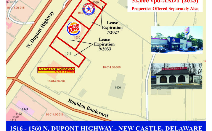 Pictures of Retail property located at 1516 - 1560 N Dupont Hwy, Wilmington Manor, DE 19720 for sales - image #1