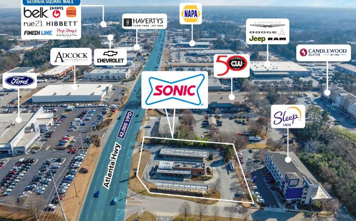 Pictures of Retail property located at 4275 Atlanta Hwy, Bogart, GA 30622 for sales - image #1