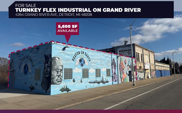 Pictures of Industrial property located at 4264 Grand River Ave, Detroit, MI 48208 for sales - image #1