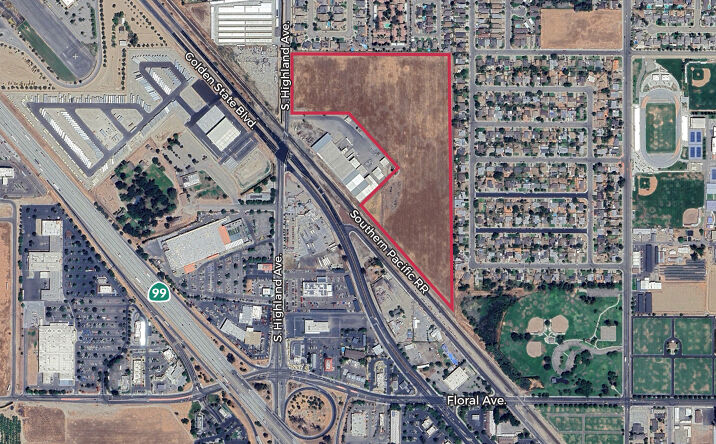 Pictures of Land property located at E. side of Whitson St. & S. Highland Ave., Selma, CA 93662 for sales - image #1