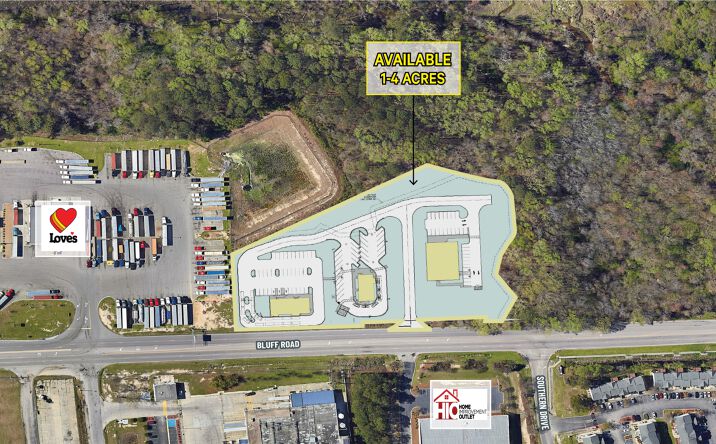 Pictures of Land, Retail property located at 169 Bluff Rd, Columbia, SC 29201 for sales - image #1