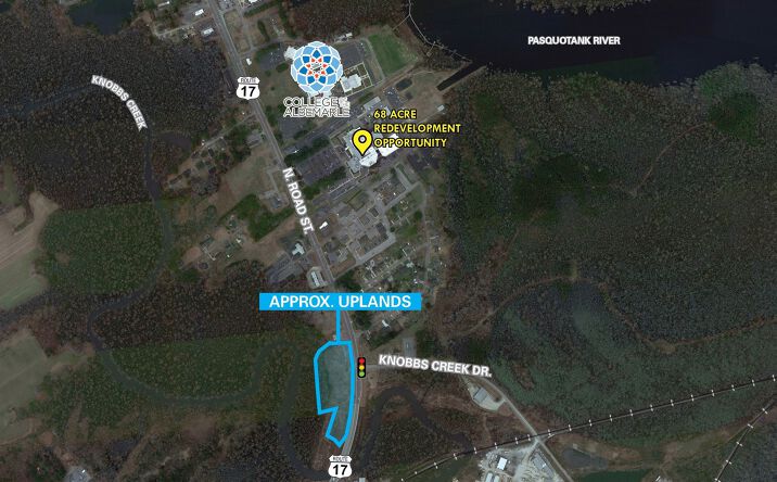 Pictures of Land property located at Rt. 17 and Knobbs Creek Dr, Elizabeth City, NC 27909 for sales - image #1