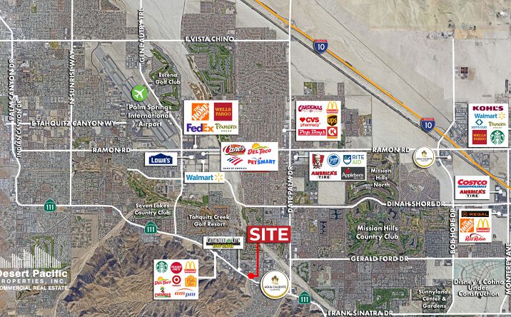 Pictures of Land property located at 68280 E Palm Canyon Dr, Cathedral City, CA 92234 for sales - image #1