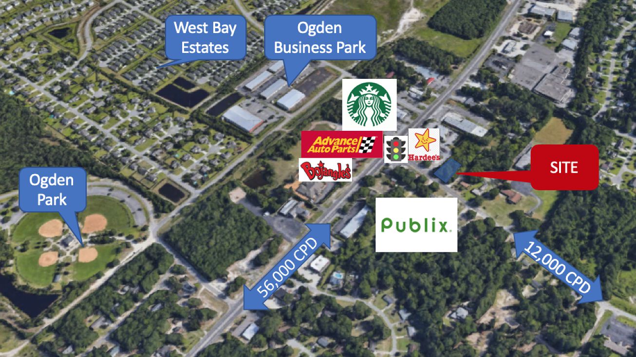 109 Middle Sound Loop Rd, Wilmington, NC 28411 Land for Sale 0.32 +/ AC B2 Land For Sale