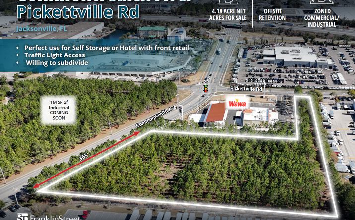 Pictures of Land property located at 0 Commonwealth AveAve, Jacksonville, FL 32220 for sales - image #1