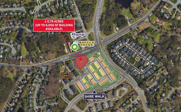 Pictures of Land property located at Church Rd & John Rolfe Pkwy/Pump Rd, Henrico, VA 23294 for sales - image #1