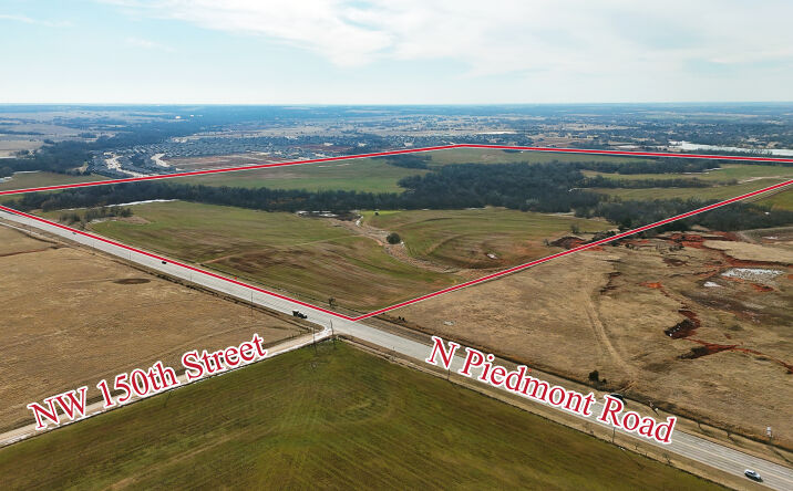 Pictures of Land property located at N Piedmont Rd & NW 150th St, Piedmont, OK 73078 for sales - image #1