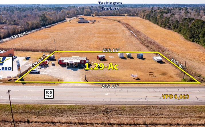 Pictures of Industrial, Land, Office, Retail property located at 14695 TX-105, Cleveland, TX 77327 for sales - image #1