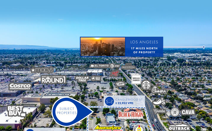 Pictures of Retail property located at 5247 Clark Ave, Lakewood, CA 90712, 5000 Candlewood St, Lakewood, CA 90712, 5233 Clark Ave, Lakewood, CA 90712 for sales - image #1