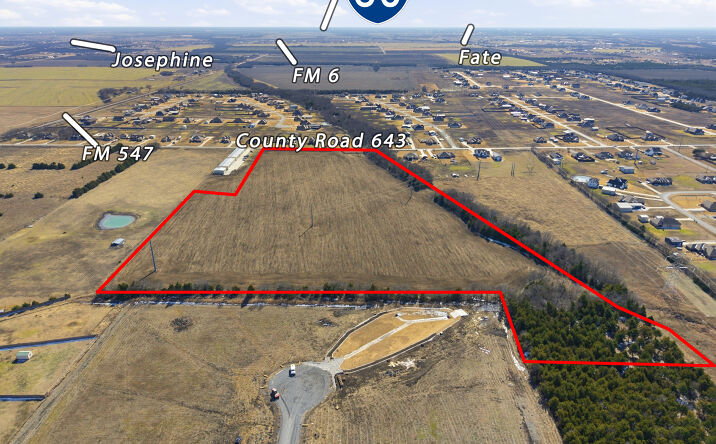 Pictures of Land property located at Co Rd 643, Nevada, TX 75173 for sales - image #1