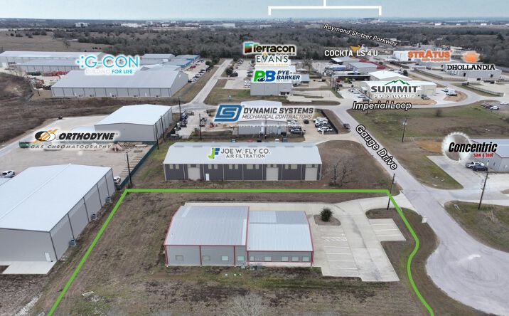 Pictures of Industrial property located at 8826 Gauge Dr, College Station, TX 77845 for sales - image #1