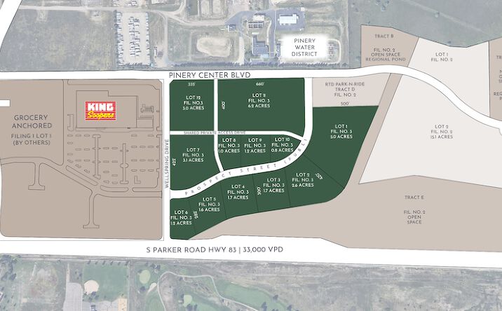 Pictures of Land property located at North Pinery Parkway & South Parker, Parker, CO 80134 for sales - image #1