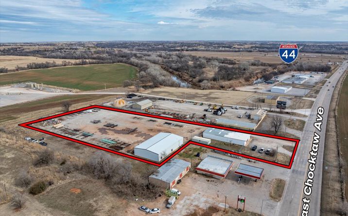 Pictures of Industrial property located at 1103 E Choctaw Ave, Chickasha, OK 73018 for sales - image #1
