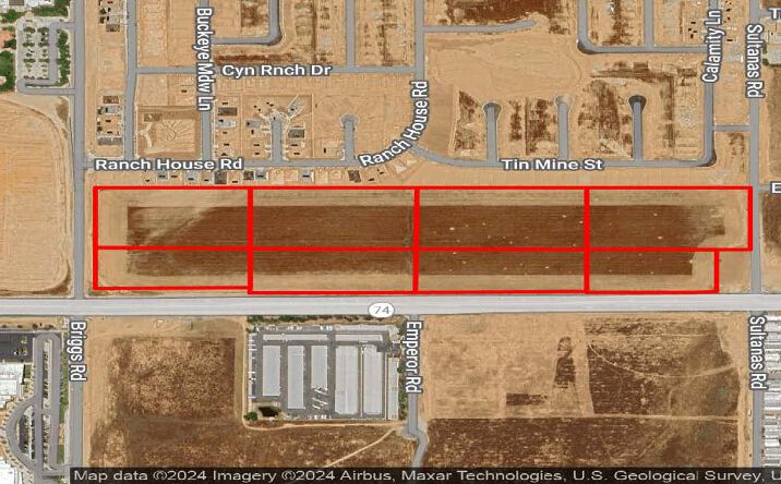 Pictures of Retail, Land property located at NE of Briggs Rd and Hwy 74, Menifee, CA 92585 for sales - image #1