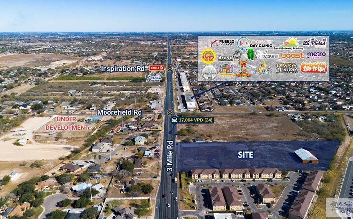 Pictures of Land property located at 2301 W Mile 3, Mission, TX 78574 for sales - image #1