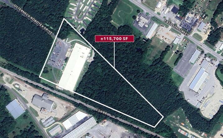 Pictures of Industrial property located at 299 Osterneck Robetex Dr, Lumberton, NC 28358 for sales - image #1
