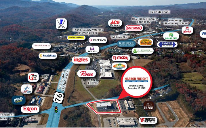 Pictures of Land, Retail property located at 20 High Park Dr, Blue Ridge, GA 30513 for sales - image #1