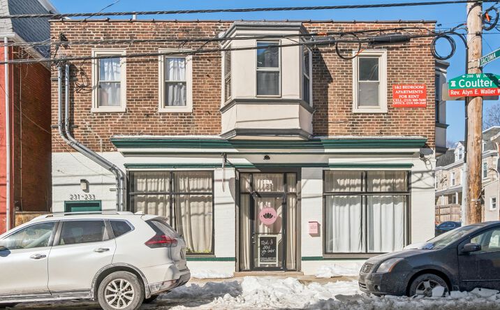 Pictures of Mixed Use, Multifamily, Retail property located at 231-33 W Coulter St, Philadelphia, PA 19144 for sales - image #1