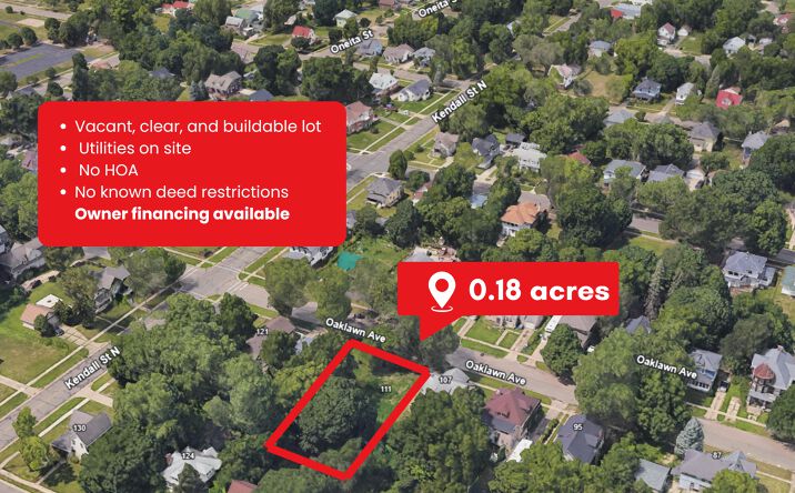 Pictures of Land property located at 111 Oaklawn Ave, Battle Creek, MI 49037 for sales - image #1