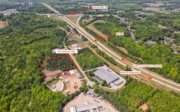 Pictures of Retail property located at 872 American Wy, Lexington, NC 27295 for sales - image #1