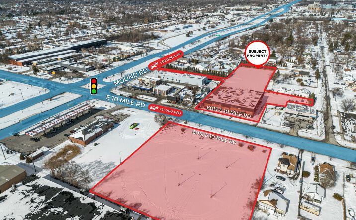 Pictures of Industrial property located at 6014-6015 E 10 Mile Rd, Warren, MI 48091 for sales - image #1