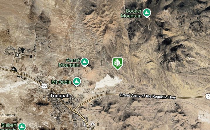 Pictures of Land property located at 1189 South St, Tonopah, NV 89049 for sales - image #1