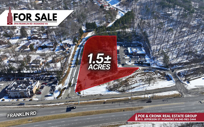 Pictures of Land property located at 3914 Franklin Rd, Roanoke, VA 24014 for sales - image #1