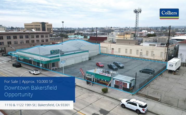 Pictures of Retail property located at 1110 & 1122 19th St, Bakersfield, CA 93301 for sales - image #1