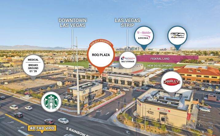 Pictures of Retail property located at 5840 S Rainbow Blvd, Las Vegas, NV 89118 for sales - image #1