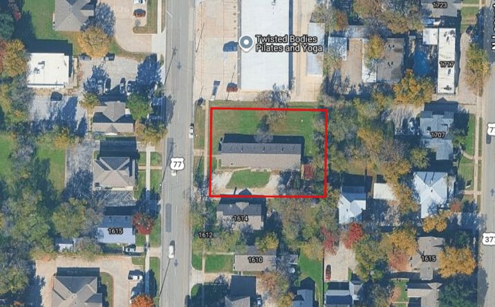 Pictures of Land, Multifamily property located at 1624 N Elm St, Denton, TX 76201 for sales - image #1