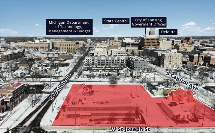 Pictures of Land, Multifamily property located at 320 W St Joseph St, Lansing, MI 48933, 611 S Walnut St, Lansing, MI 48933 for sales - image #1