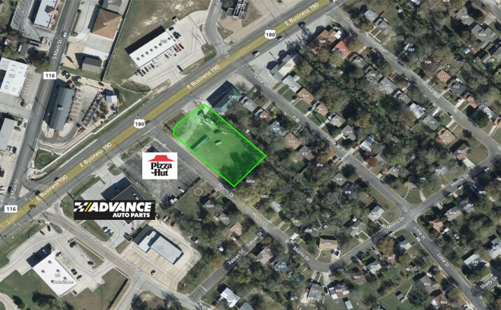 Pictures of Land property located at 206 E Business Hwy 190, Copperas Cove, TX 76522 for sales - image #1