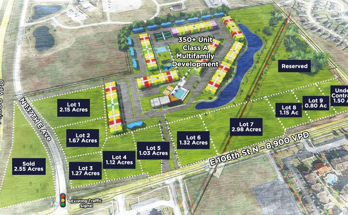 Pictures of Retail, Land property located at 106th St N and Highway 169, Owasso, OK 74055 for sales - image #1