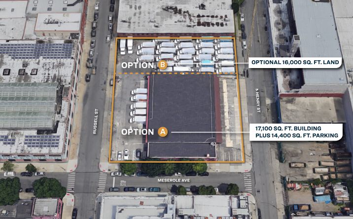 Pictures of Industrial, Land property located at 273 Meserole Ave, Brooklyn, NY 11222 for sales - image #1