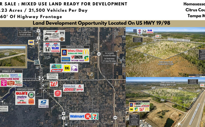 Pictures of Land property located at 2872 S Suncoast Blvd, Homosassa, FL 34448 for sales - image #1