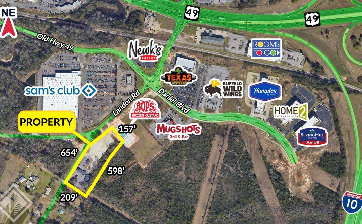 Pictures of Retail, Office property located at 15523 Landon Rd, Gulfport, MS 39503 for sales - image #1