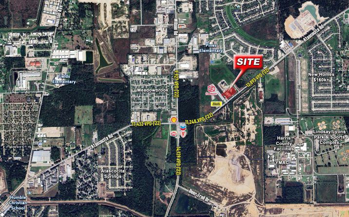 Pictures of Land property located at 1721 Atascocita Road, Humble, TX 77396 for sales - image #1