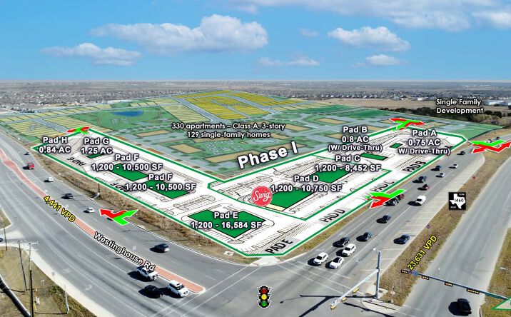 Pictures of Retail, Land property located at SEC FM 1460 and Westinghouse Rd, Georgetown, TX 78626 for sales - image #1