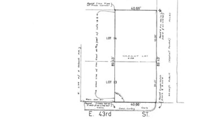 Pictures of Land, Multifamily, Retail property located at 58 E 43rd Street, Chicago, IL 60653 for sales - image #1