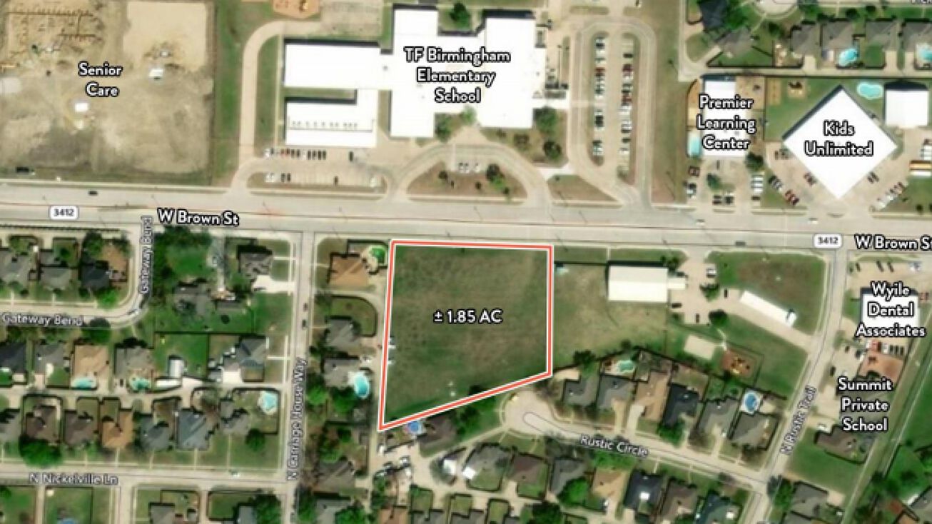 SEQ Brown St. & Carriage House Way, Wylie, TX 75098 Land for Sale