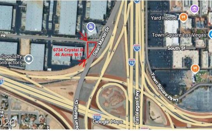 Pictures of Land property located at 6734 Crystal St, Las Vegas, NV 89118 for sales - image #1