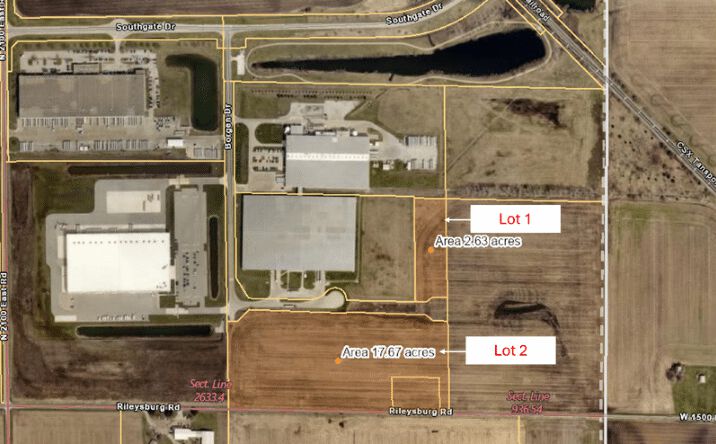 Pictures of Industrial, Land property located at 3600 Borgen Dr, Danville, IL 61834 for sales - image #1