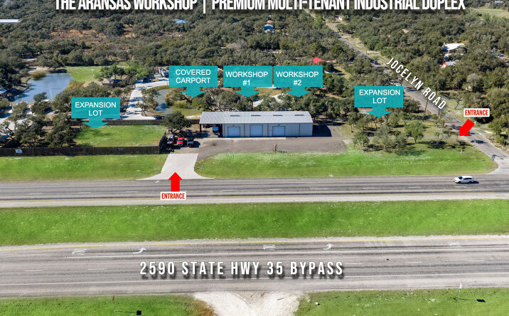 Pictures of Industrial, Mixed Use property located at 2590 TX-35, Aransas Pass, TX 78336 for sales - image #1