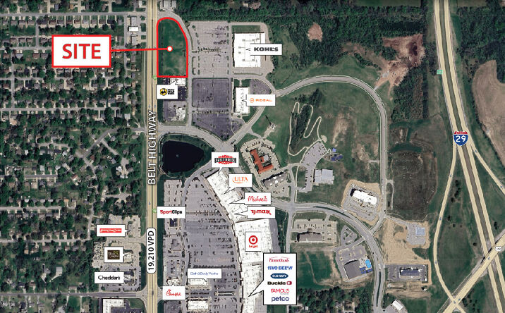 Pictures of Land property located at Lot 17 & 18 @ The Shoppes at North Village, St. Joseph, MO 64506 for sales - image #1