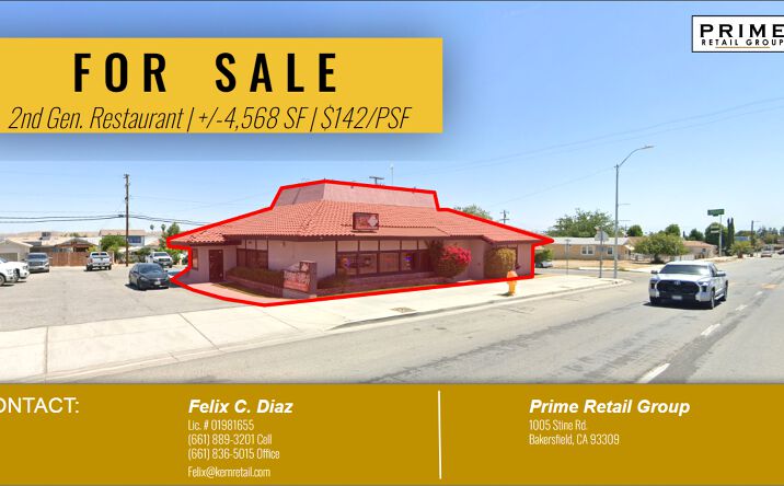 Pictures of Retail property located at 401 2nd St, Taft, CA 93268 for sales - image #1