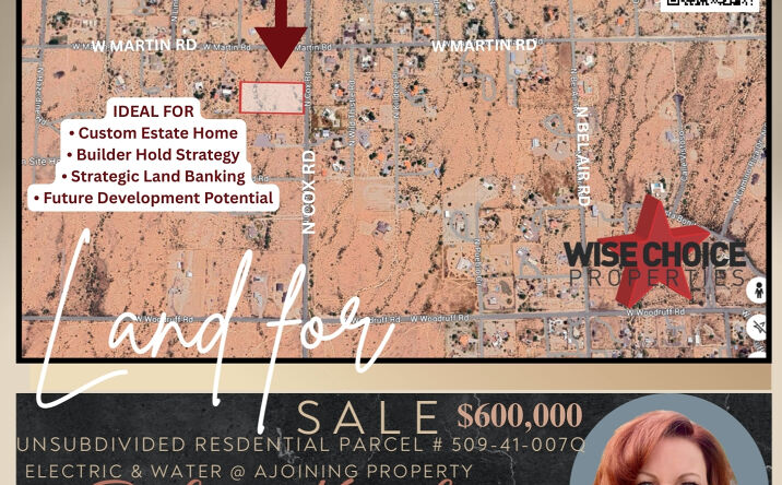 Pictures of Land property located at N Cox Rd, Casa Grande, AZ 85194 for sales - image #1