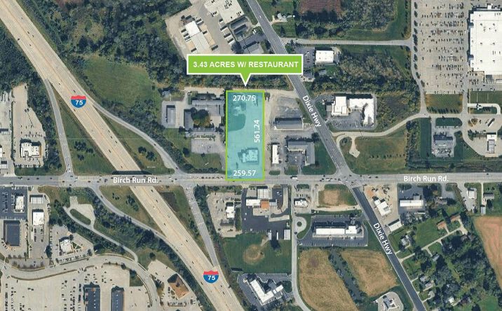 Pictures of Retail, Land property located at 9143 Birch Run Rd, Birch Run, MI 48415 for sales - image #1