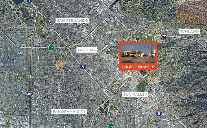Pictures of Industrial property located at 11693 Sheldon St, Los Angeles, CA 91352 for sales - image #1