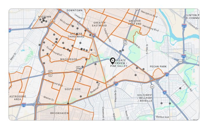 Pictures of Hospitality, Land, Mixed Use, Multifamily, Special Purpose property located at 5810 Old Spanish Trl, Houston, TX 77023 for sales - image #1