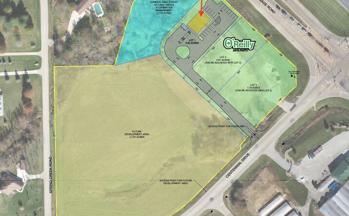 Pictures of Land, Retail, Office property located at 2681 Centennial Drive, Washington, IL 61571 for sales - image #1